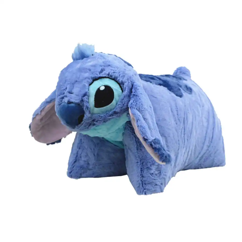 stitch plush pillow