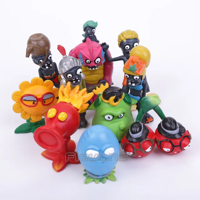 Best Offers PVC Plants vs Zombies 2 Toys Bikini Zombies PVC Figures Collectible Kids Toys Gifts For Children 10pcs/set 5~8cm