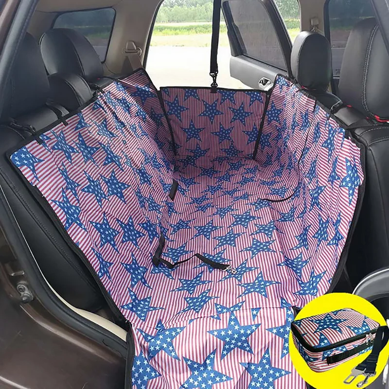 Waterproof Dog Car Seat Mat Cover Bite Resistant Thick Car Rear Back Trunk Cushion Protector Seat Cover Pad Blanket