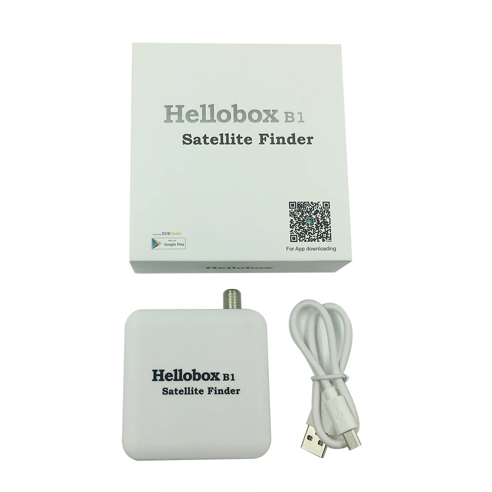 Мини Смарт спутниковый Finder HELLOBOX B1 с Android APP для спутникового ТВ приемника помощью