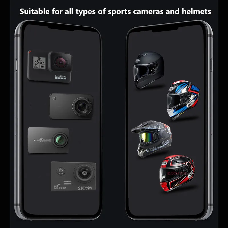 Helmet Chin Mount Adapter Extension Holder Motorcycle Helmet front bracket For GoPro Hero 7 6 4 SJCAM Xiaomi Yi 4K Action Camera  (11)
