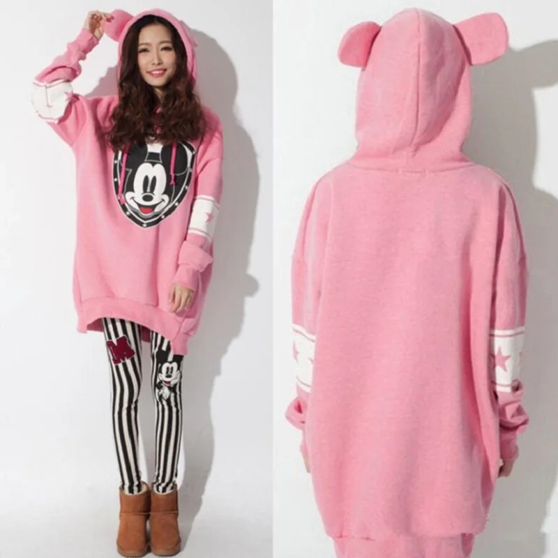 2019 fall and winter clothes moletom mickey Sweatshirt couple big yards thick velvet leisure Songane wide pullovers hoodies 2019 fall and winter clothes moletom mickey Sweatshirt couple big yards thick velvet leisure Songane wide pullovers hoodies