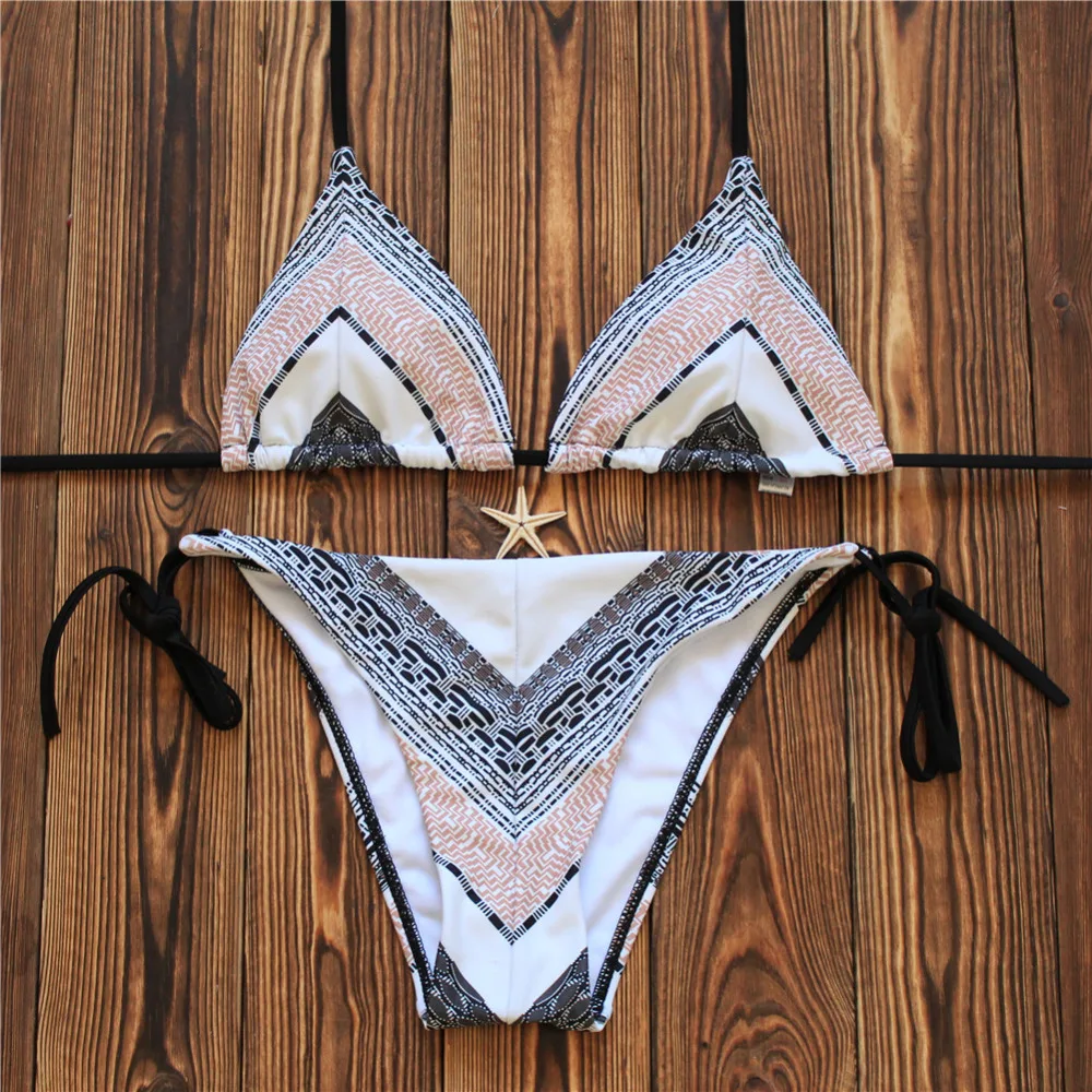 Women String Bikinis Set 2017 New Sexy Bikini Beach Wear Bathing Suits Swimsuit Woman Swimwear NDL048 |