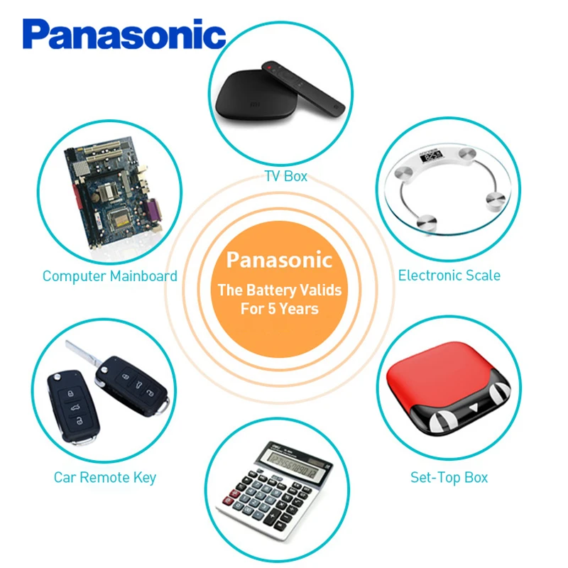40 шт/4 карты Panasonic 1 5 V AG10 389 LR54 SR54 SR1130W 189 SB BU L1130 1130 LR1130 кнопочные батареи щелочные для