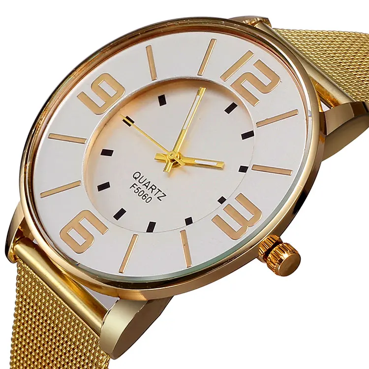 Fashion Cheap Women's watches Luxury Golden Clock Female Relojes mujer