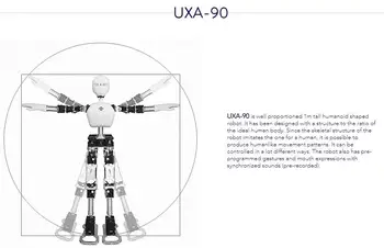 Robot umanoide multifunzionale UXA-90