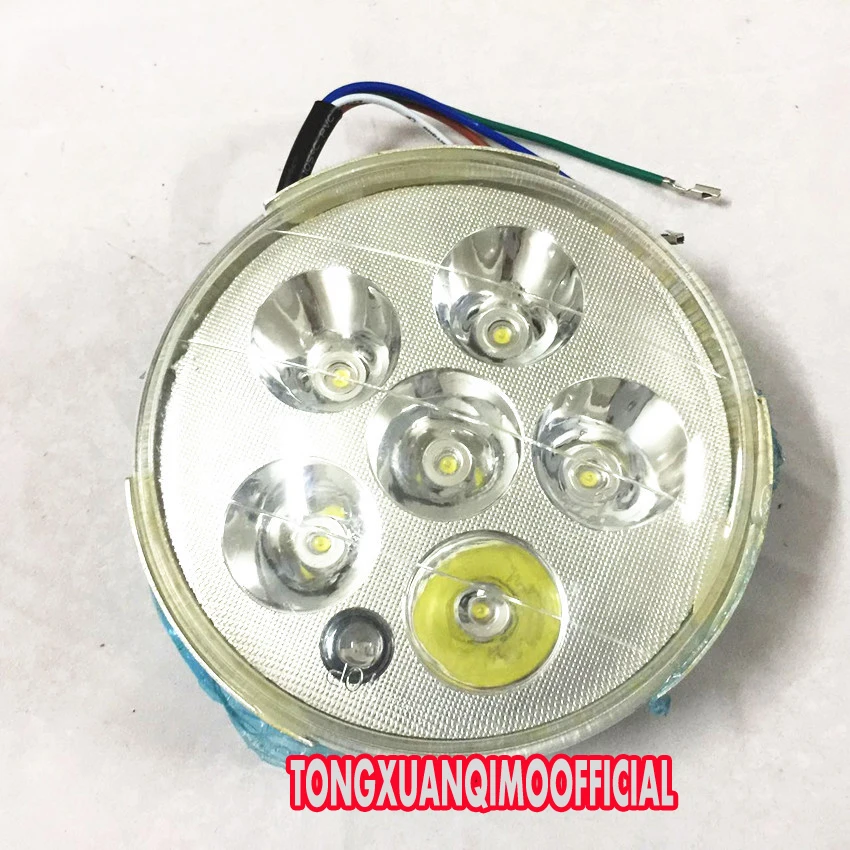 

Motorcycle ACCESSORIES For SUZUKI GN125 HJ-125 5INCH LED Round Head Light Headlight Lamp