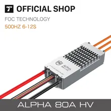 T motor ALPHA 80A HV FOC ESC For Helicopter Multi rotor Quadcopter UAV RC Drones