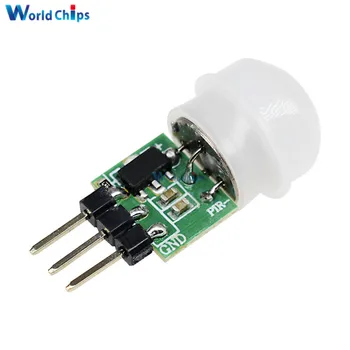 

Mini IR Pyroelectric Infrared PIR Motion Human Sensor Automatic Detector Module AM312 Sensor DC 2.7 to 12V Low Power Board