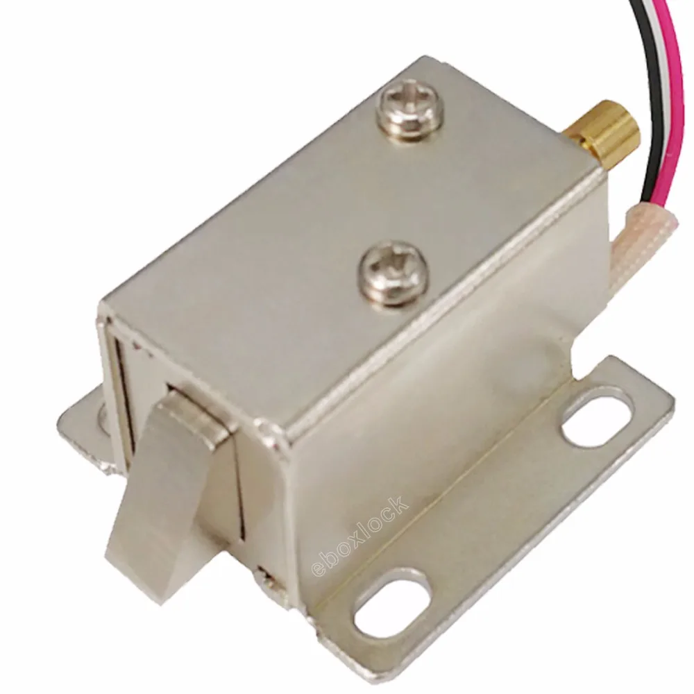 

Mini Electric Cabinet Lock With Manual Override/Lock Solenoid DC6V/12V/24V