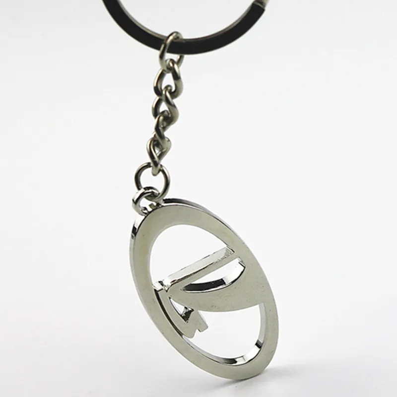 3D металлический Автомобильный ключ для Лада Нива Калина приора гранта модные новые авто принадлежности Лада эмблема брелок для ключей автомобильные аксессуары цепочки для ключей