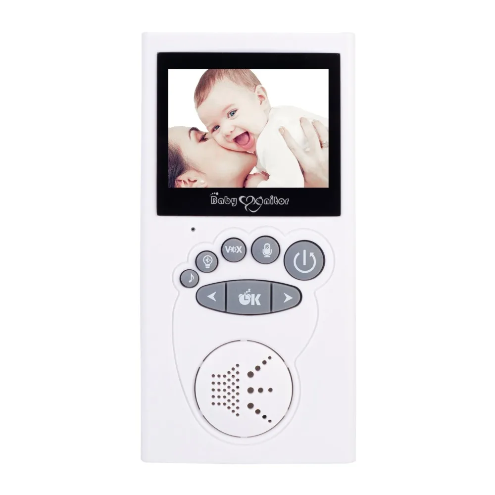 2,4 дюймов беспроводной видео цветной Детский Монитор детская няня камера безопасности ночное видение контроль температуры