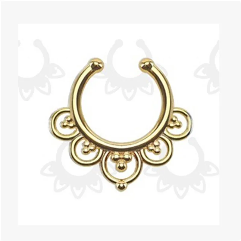 Body Piercing Jewelry, Fake Nose Rings European and American Popular