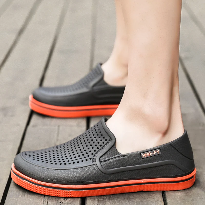 Plus Size Sandals Men Breathable Summer Men Shoes Garden Clogs Croc Outdoor Platform Sandals Zapatos Hombre Chaussures Homes
