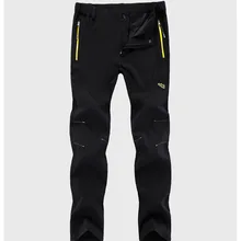 Водонепроницаемые быстросохнущие летние дышащие мужские походные брюки больших размеров для занятий спортом на открытом воздухе ветронепроницаемые брюки