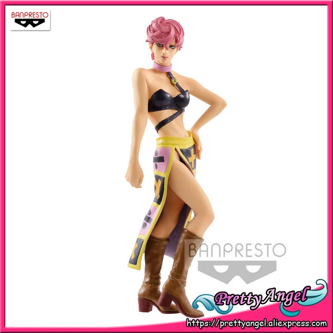 PrettyAngel-подлинный Banpresto Золотой ветер рисунок галерея 7 JO JO'S Необычные Приключения часть 5 Trish Una Коллекционная фигурка