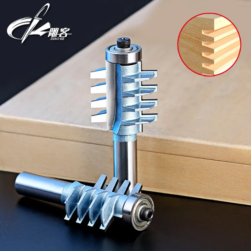 1PCS Finger Joint Glue Joint Router Bit 1/2 Inch Shank Woodwork Cutter