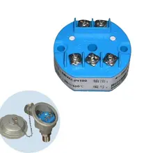 24V DC power промышленный RTD PT100 Температурный передатчик 0-5V DC Выход