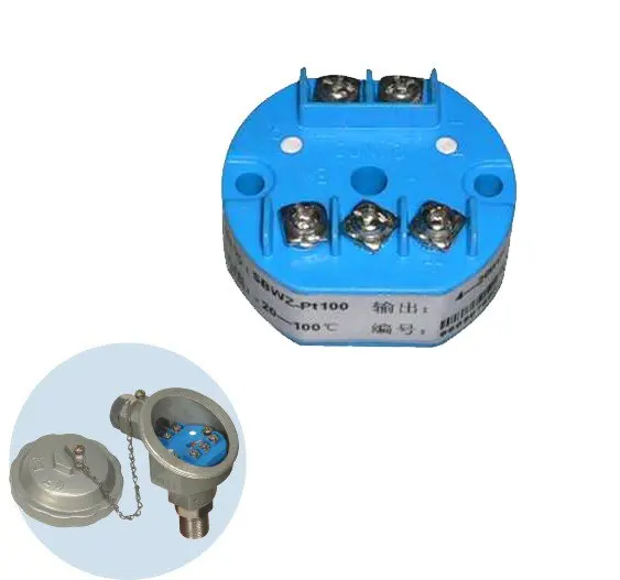 PT100 Capteur De Température Transmetteur 24 V DC 0-10 V 0 ℃ à 400 ℃ 