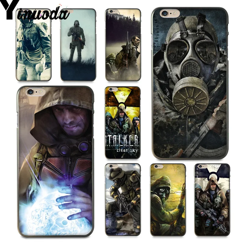 

Yinuoda For iphone 7 6 X Case stalker clear sky Luxury Coque Shell Phone Case for iPhone 6s 7 7plus 8 8Plus X 5 5S XS XR XSMAX