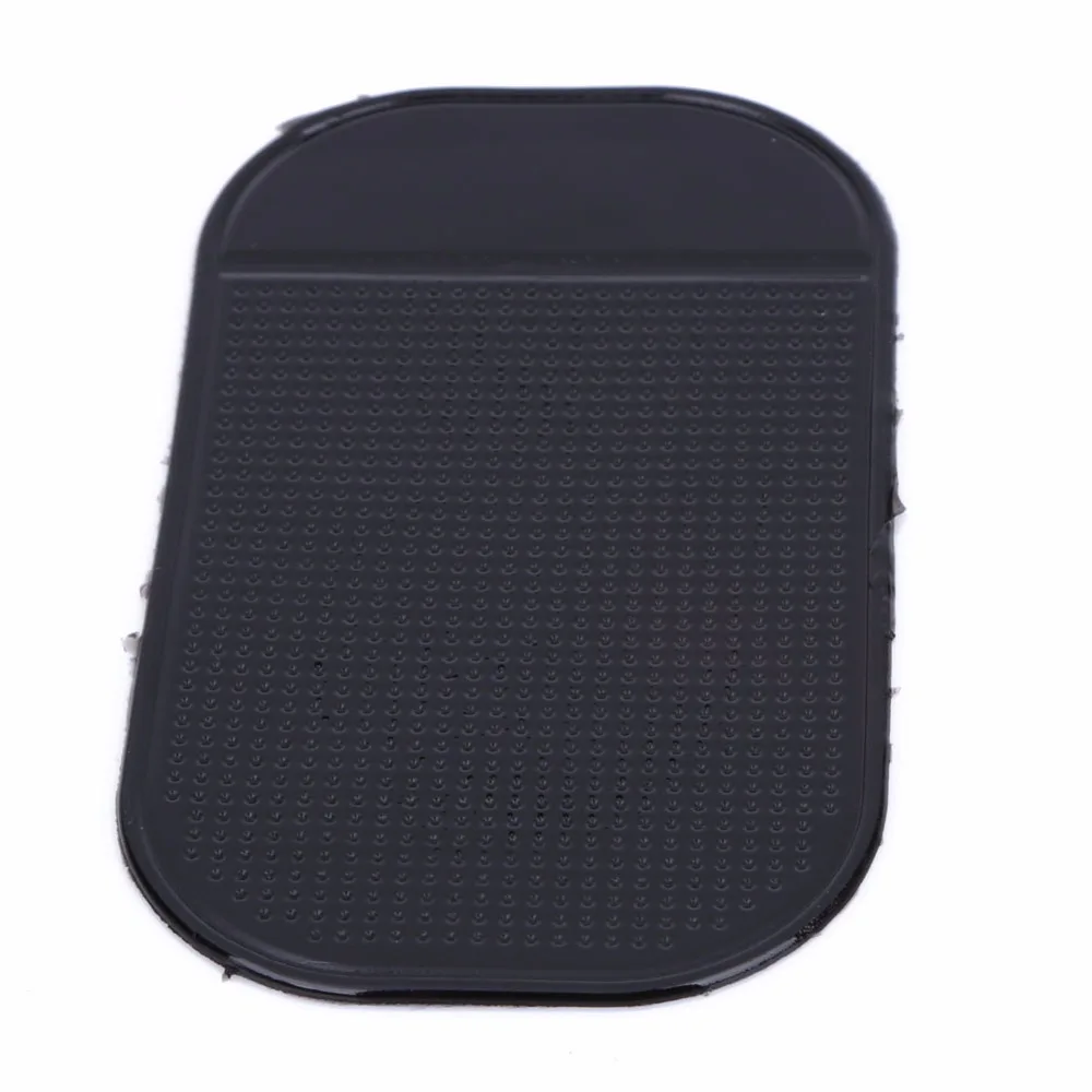 4Pcs Black Universal Car Gel Pad Non-slip Sticky Cushion Auto Dashboard Anti Slip Silica Mat for Mobile Phone GPS Holder