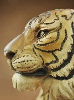 

Tiger ornaments resin crafts imitation wood carvings home decorations souvenirs(A906)