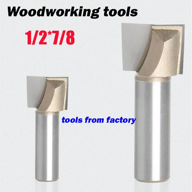

1pc wooden router bits 1/2*7/8 CNC woodworking milling cutter woodwork carving tool