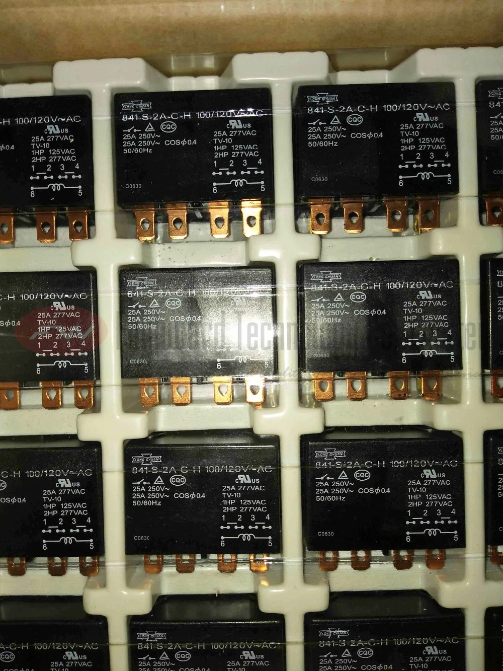 841-S-2A-C-H 100/120VAC 841-S-2A-C1-H 841-S-2A-C 200/240VAC реле питания 25A 277VAC 6 контактов | Обустройство