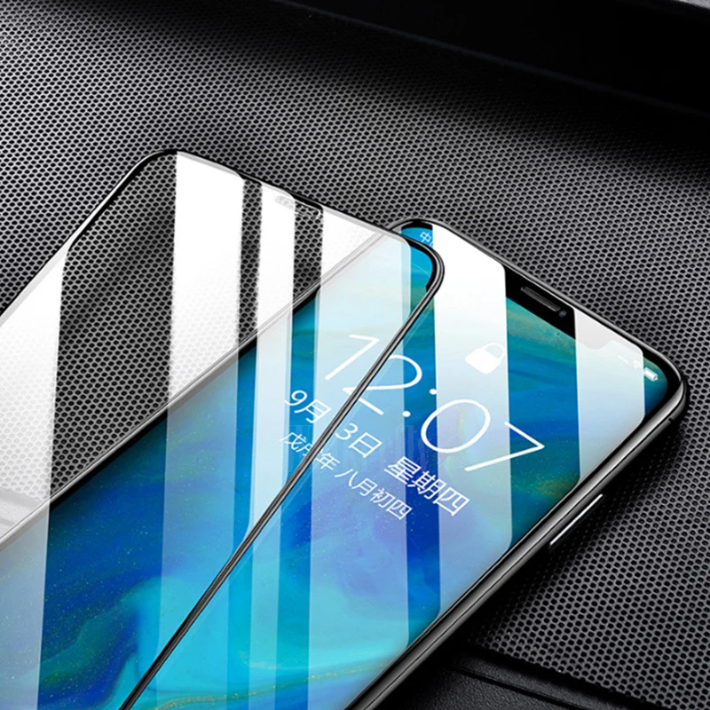  9D Volle Abdeckung Rand Gehärtetem Glas Für iPhone X XS Max XR Screen Protector Glas Film Für iPhon