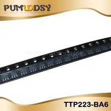 10 шт. TTP223-BA6 TTP223 223B 223 BA6 IC/одно касание обнаружения IC SOT-23-6