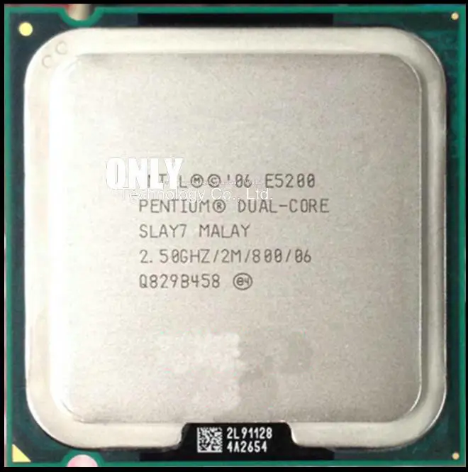 Intel BX80571E5200 SLAY7 Pentium E5200 2.5GHz 800MHz 2M New Retail Box