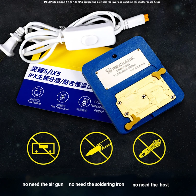 

MECHANIC constant temperature IPHONE X XS Max Motherboard lamination Separate layer remove glue Layering dismounting platform