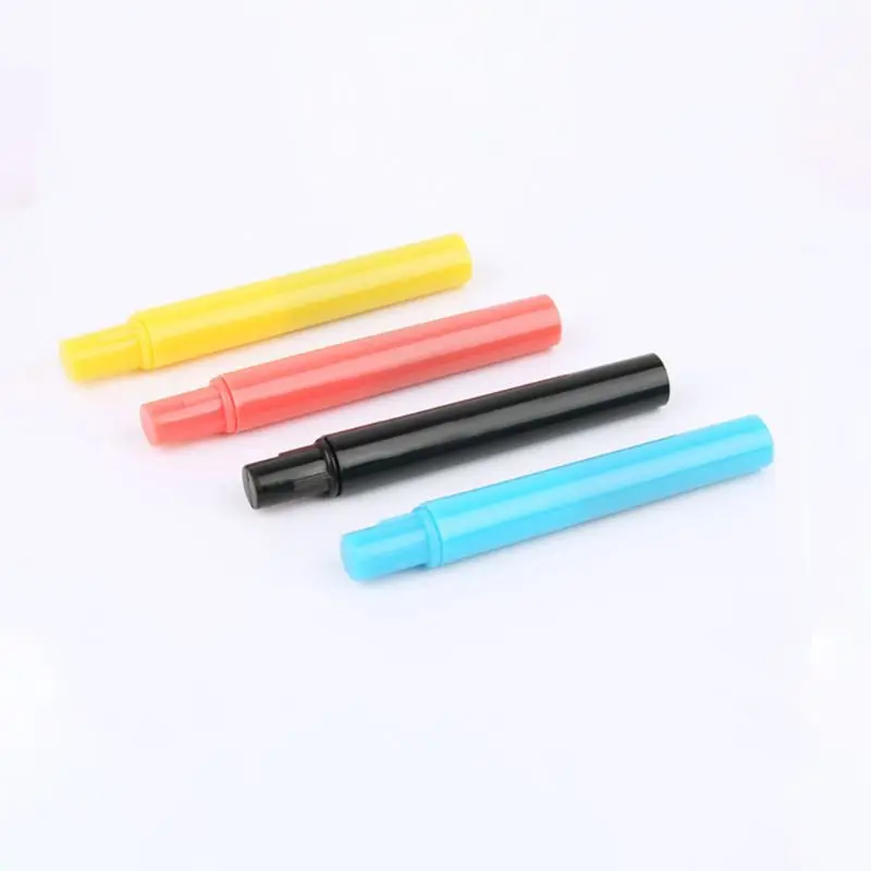 

Portable Sweet Candy Color Lipstick Gloss Lip Brush Applicator Nylon Bristles Plastic Handle Lipliner Pen With Cover Lid Cosmeti