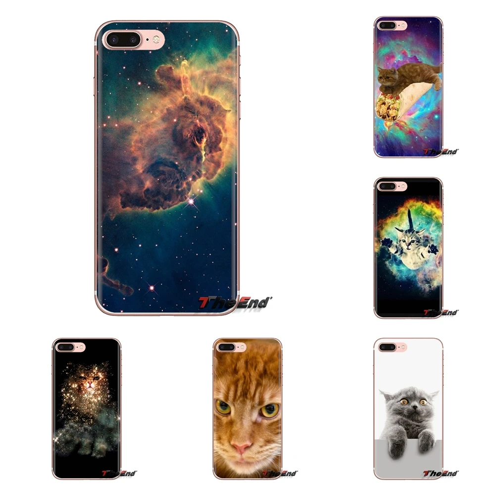 Soft Transparent Shell Covers cat For Samsung Galaxy J1 J2 J3 J4 J5 J6 J7 J8 Plus 2018 Prime 2015 2016 2017 |