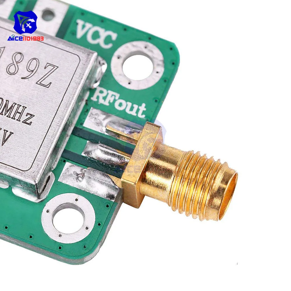 LNA 50 4000 мгц радиочастотный малошумный модуль усилителя SPF5189 0.6dB широкополосный