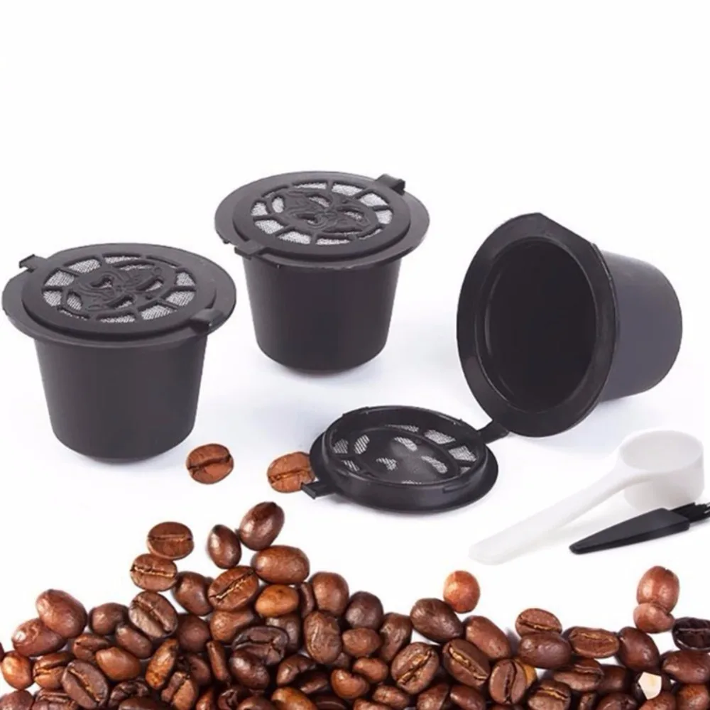 1 шт. перезаряжаемый многоразовый Pod Nespresso кофе капсульный фильтр кухонные