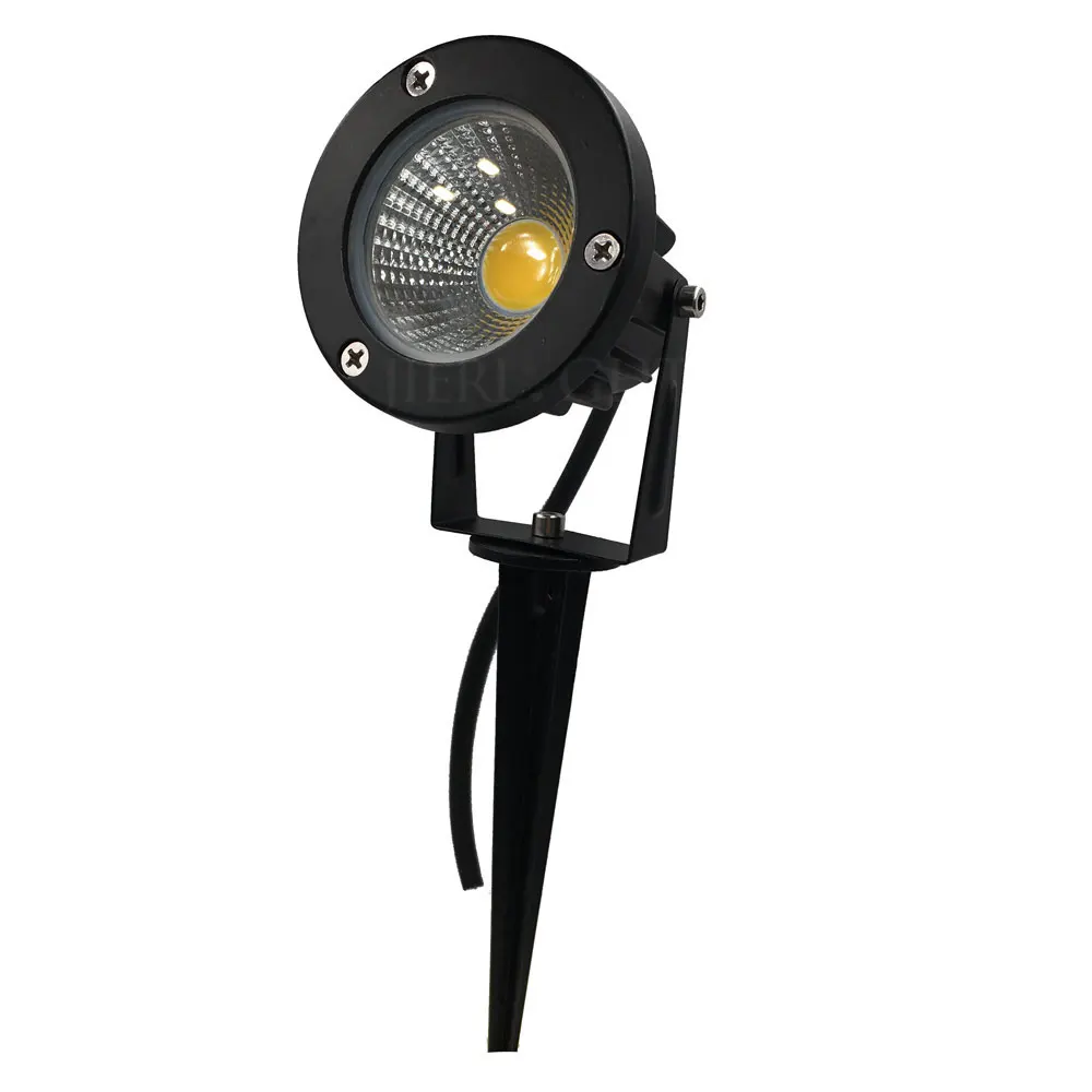 Светодиодный светильник для сада 12 В 3 Вт COB IP67 Водонепроницаемый Открытый садовый Точечный светильник Спайк светодиодный светильник для газона prikspot tuinspot ландшафтный светильник ing
