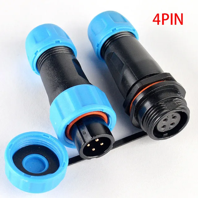 Buy 1PC Waterproof Airline Connector 13mm diameter 1/2