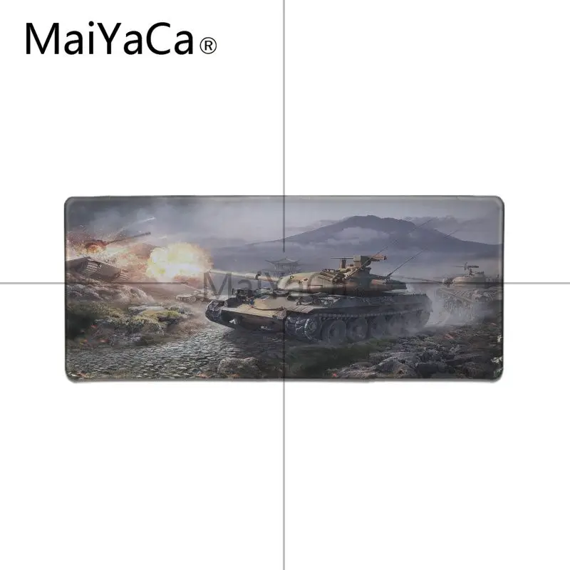 MaiYaCa World Of Tank коврик для мыши геймерский игровой коврик резиновый, большого размера игровой коврик для мыши Властелин колец коврик для мыши - Цвет: Lock Edge 30x80cm