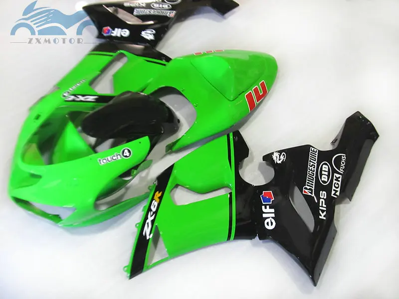 Комплект обтекателей для мотоцикла на заказ KAWASAKI Ninja ZX6R 2005 2006 спортивные