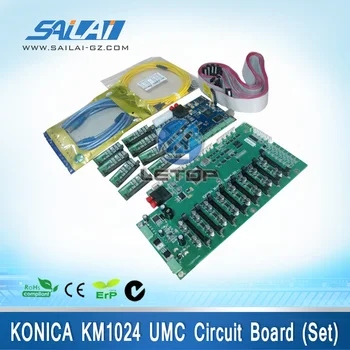 

Hot sales!!a set!!konica umc board ver.1.4e for km1024 print head myjet printer(umc main board and head board)
