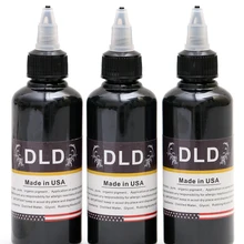 3pcs100 ml/bottle аэрограф чернила черный/красный/синий/татуировки Цвет для Краска для тела Временные татуировки пигментные чернила средства ухода за кожей Книги по искусству Цвет_ ta099-1