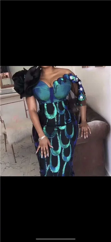 Lace Fabric 2019 High Quality African French Swiss With Royal Blue sequins For Nigerian Wedding Dress Gold black | Дом и сад