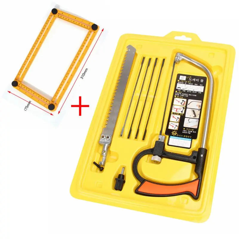 8 в 1 многофункциональная волшебная пила Hacksaw DIY Ручная стальная для металлической