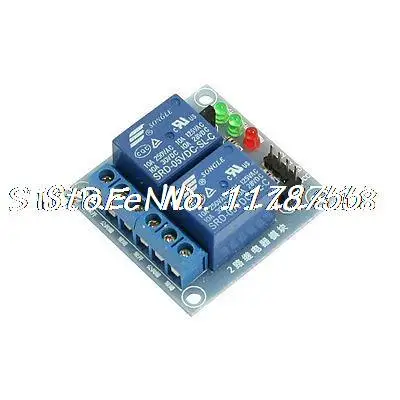 

Electronic Component SRD-05VDC-SL-C DC 5V 2 Channel Low Level Relay Module