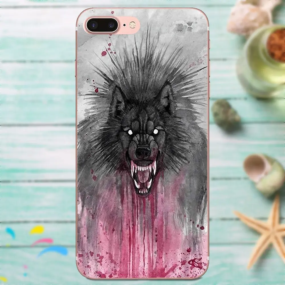 Мягкий ТПУ крутой лучший для Apple iPhone X XS Max XR 4 4S 5 5C 5S SE 6 6S 7 8 Plus акварель