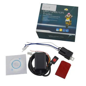 

GPS Vehicle Tracking Xexun XT009 Motocycle GPS Tracker Waterproof 1200mAh Remote Cut-off Electricity Oil FREE Web Tracking