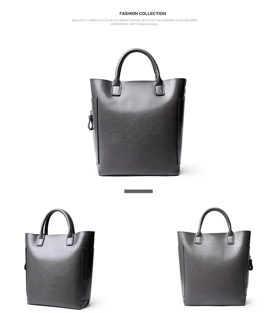 luxury women's bag Real Leather Handbags Ladies Genuine Leather Tote Hand Bags Female Designer Shopper Shoulder Bags For Women