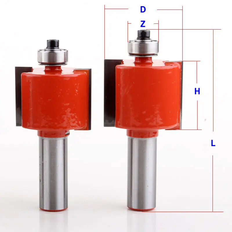 1 шт. 12 мм хвостовик Rabbeting& долбежный маршрутизатор бит деревообрабатывающий маршрутизатор биты Карбид бит деревообрабатывающий резак инструмент для резки древесины