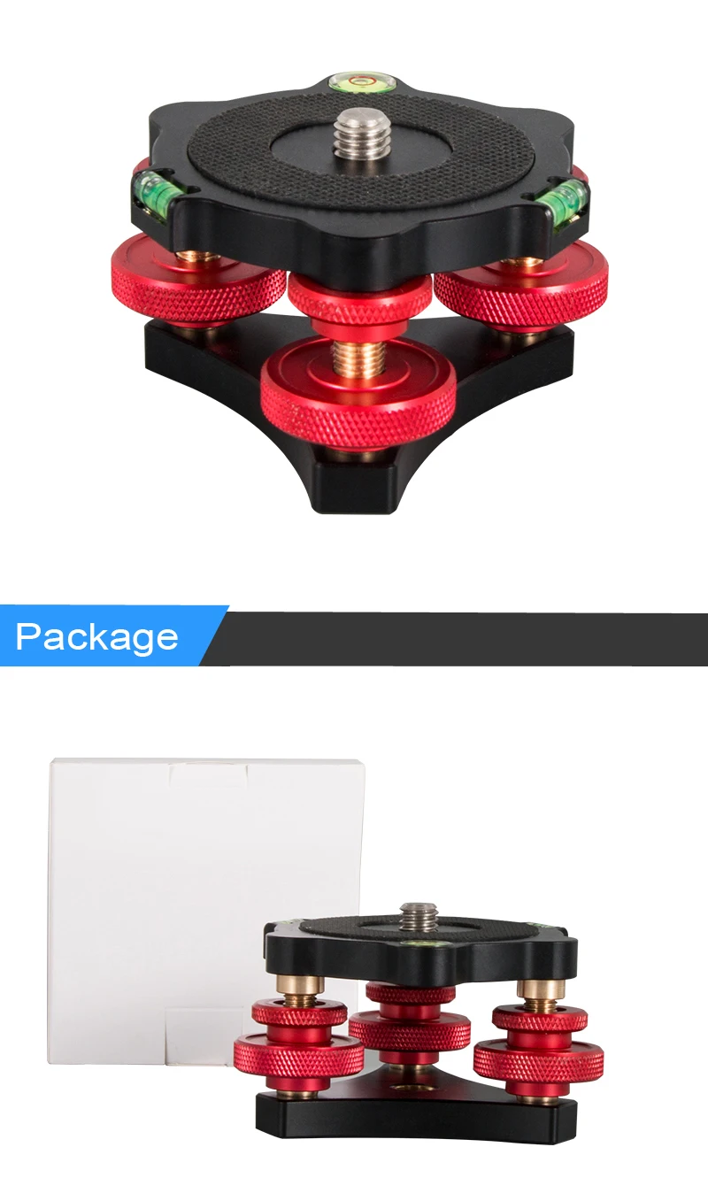 BEXIN LP-64 алюминиевый сплав Quick Release базовый уровень для штатива шаровая дорожка монопод Аксессуары для фото